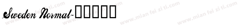 Sweden Normal字体转换